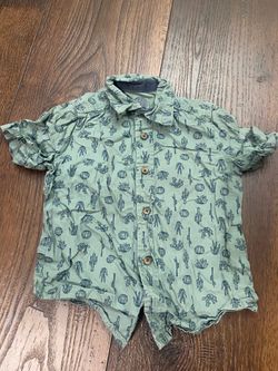 Boys palm tree button shirt size 4 by C&C California #2