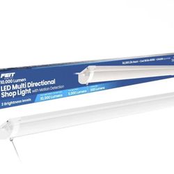 Feit Electric 10,000 Lumen Multi Directional Shop Light with Motion Sensor NEW