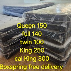 Mattress Pilow Top New 