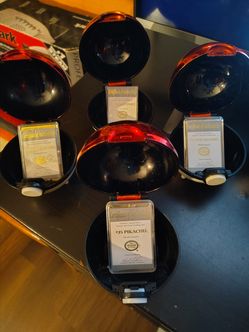 Pokemon balls with 24k card inside