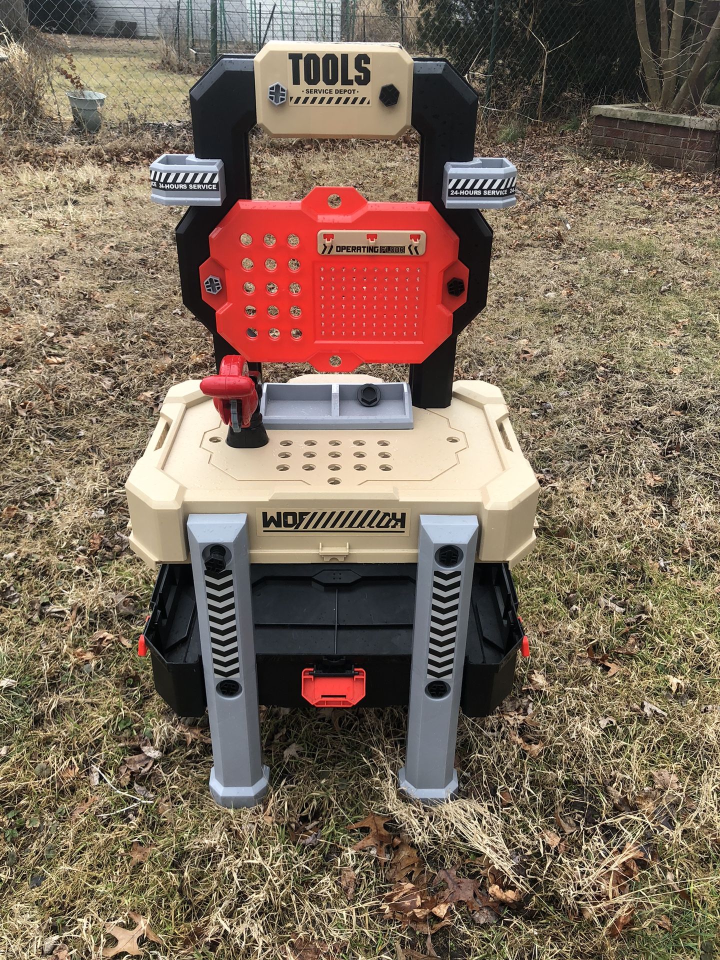 Kids Play Pretend Tool Workbench