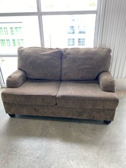 Brown Love Seat