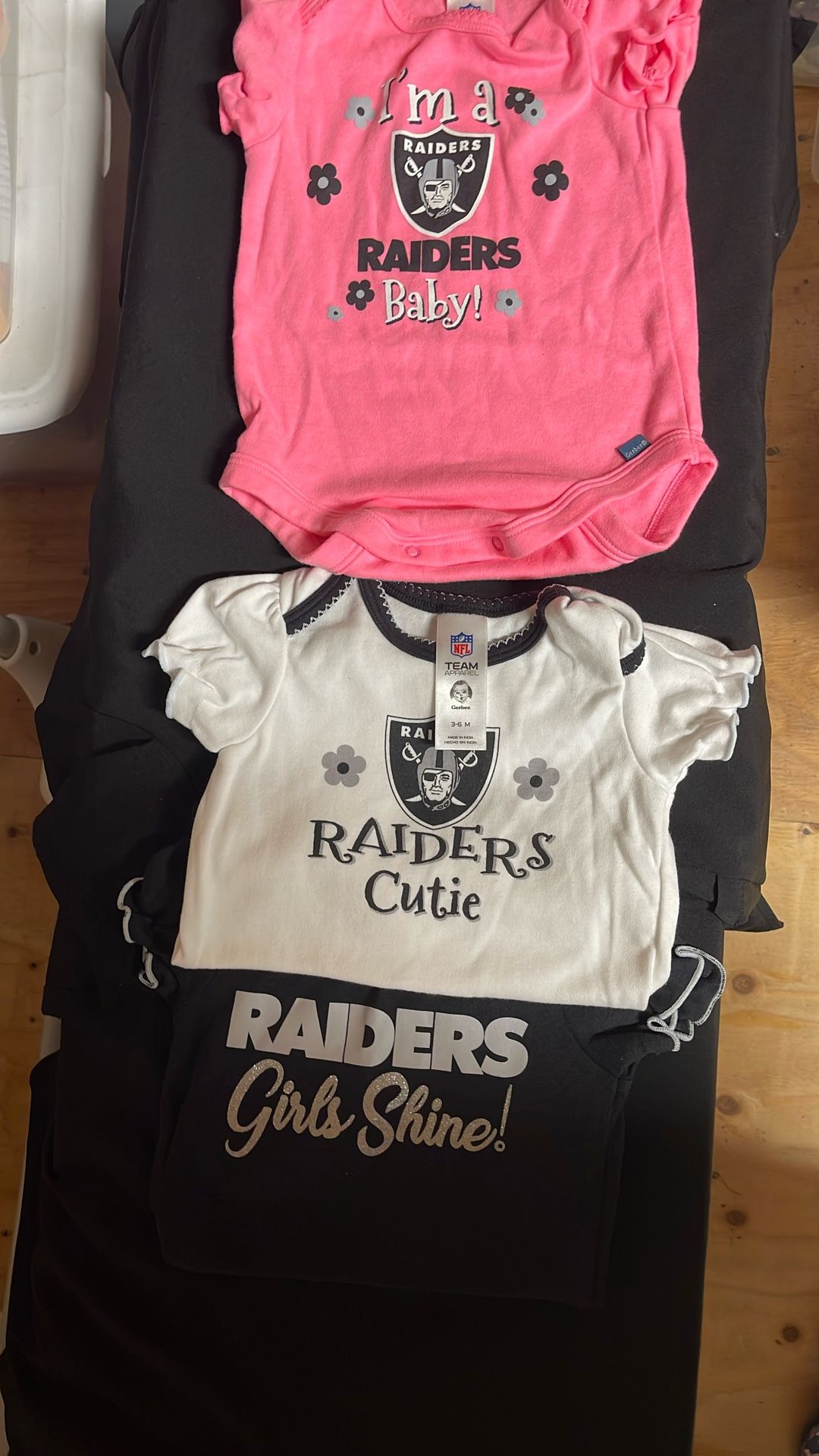 NFL Gerber 3-6 Months Onesies