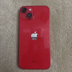 iPhone 14 128GB Excellent Condition Product Red As Is (iCloud locked)