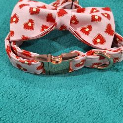 Dog Tie N Collar  $10 Valentine's 