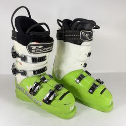 Dalbello Scorpion 130 Ski Boots White / Green - Size 26 / US 8