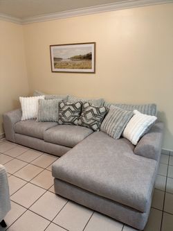 L-Shaped Sectional Couch