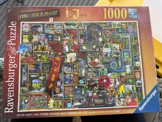 Ravensburger Awesome Alphabet “I & J” 1,000 pieces
