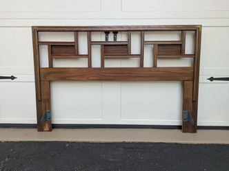 Vintage MCM Full Headboard