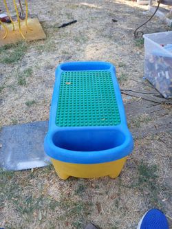1998 LEGO Kids Duplo/Lego Activity Play Table