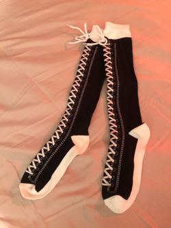 Knee High Socks (just above knee)