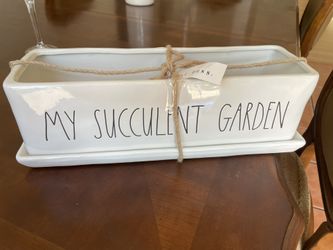 Rae Dunn My Succulent Garden