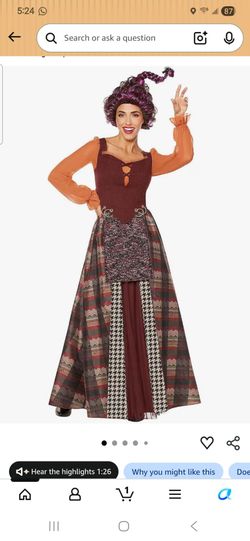 Hocus Pocus Adult Mary Sanderson Costume |