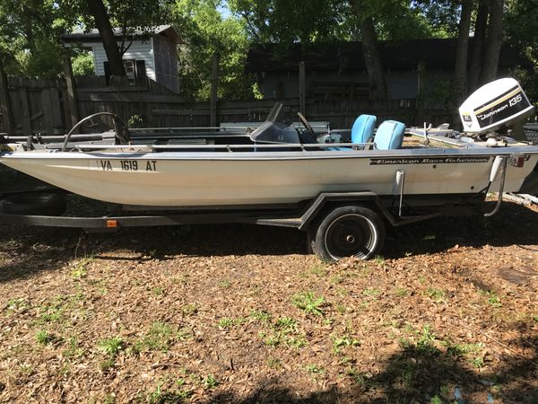 1995 american bass boat