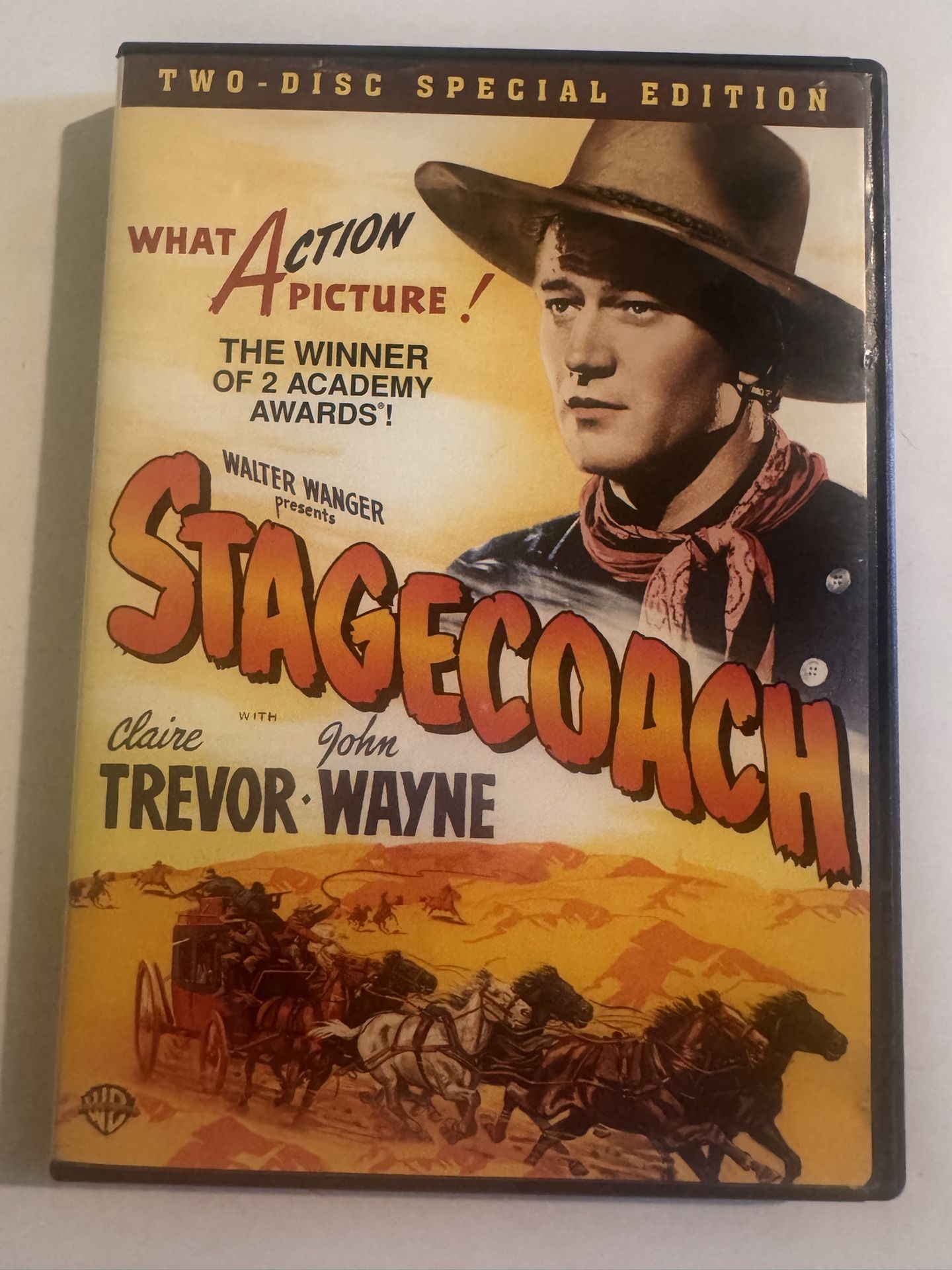 Stagecoach" is a classic Western film released on DVD in 2007.