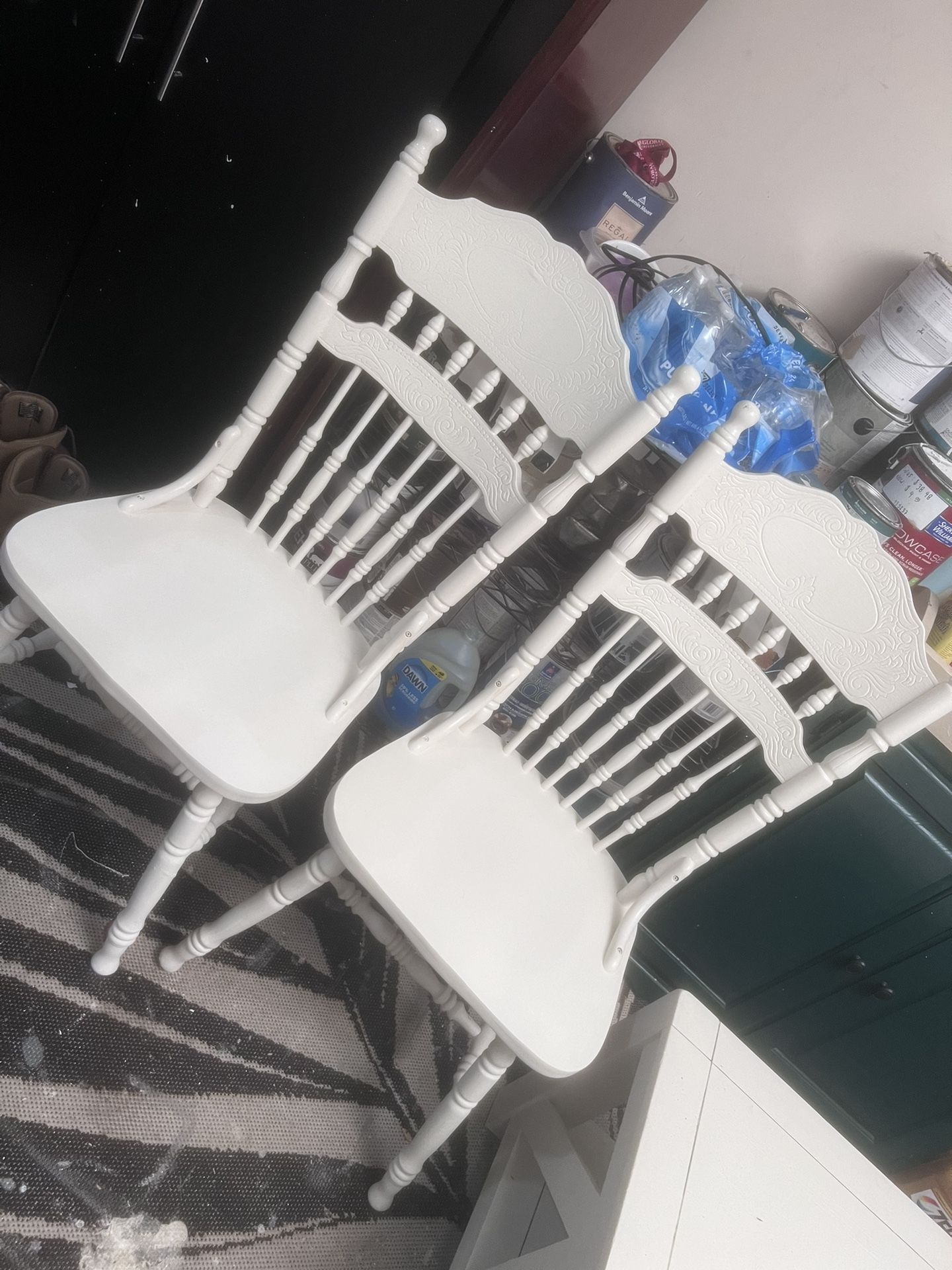 4- Set Vintage Chairs