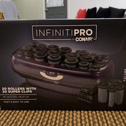 Infiniti Pro by Conair ceramic flocked rollers