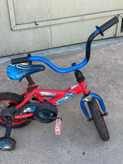 12 inch Spider-Man bike