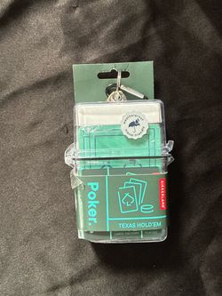 Kikkerland Texas Hold'em Poker Travel Set