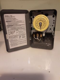 T101 24 hours mechanical time switch, reliable control for various loads (26)