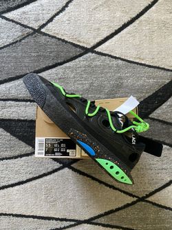 Nike Blazer Low Off White Electro Green 5.5
