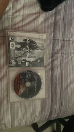 Crysis 2 PS3 Game with Case
