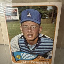 1965 TOPPS MLB BASEBALL CARD #527 JEFF TORBORG