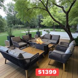 New inbox patio set (we finance and deliver)($54 down, (90 day no interest no credit check payment