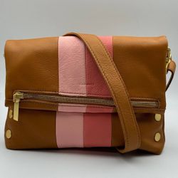 New Tried On HAMMITT VIP Medium Soft Leather Crossbody Shoulder Bag Artist Tape