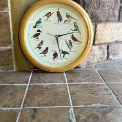 The Original Singing Bird Clock, 25th Anniversary Edition, 13 Inch, Premium Oak
