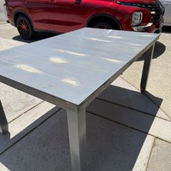 Solid Wood Table 4-6 Seat 