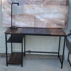 $135 NEWLY ASSEMBLED COMPUTER DESK BUNDLE INCLUDES 