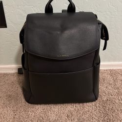 Mia And Sophia Leather Diaper Bag Like New 