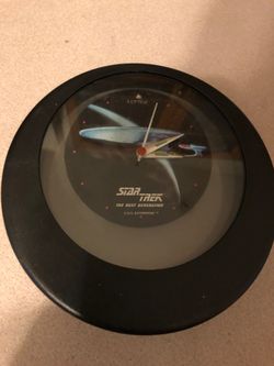 StarTrek clock