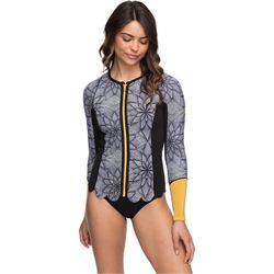 ROXY Popsurf 1mm Front Zip LS Scalop Jacket Black, Brand New With Tags, Womens Size 4, Asking $70