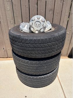 Dodge ram stock wheels and tires