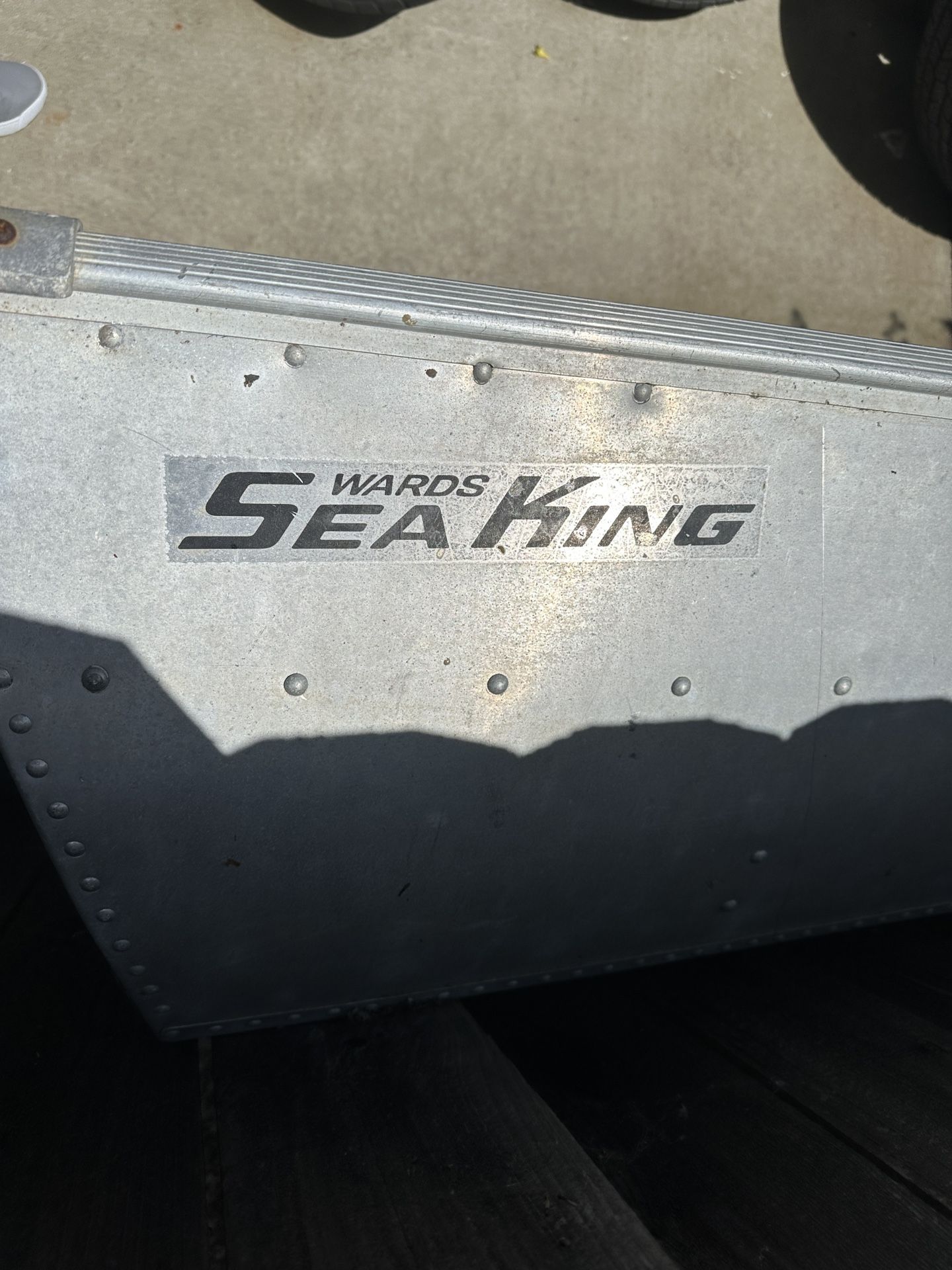 Wards Sea King Aluminum Boat