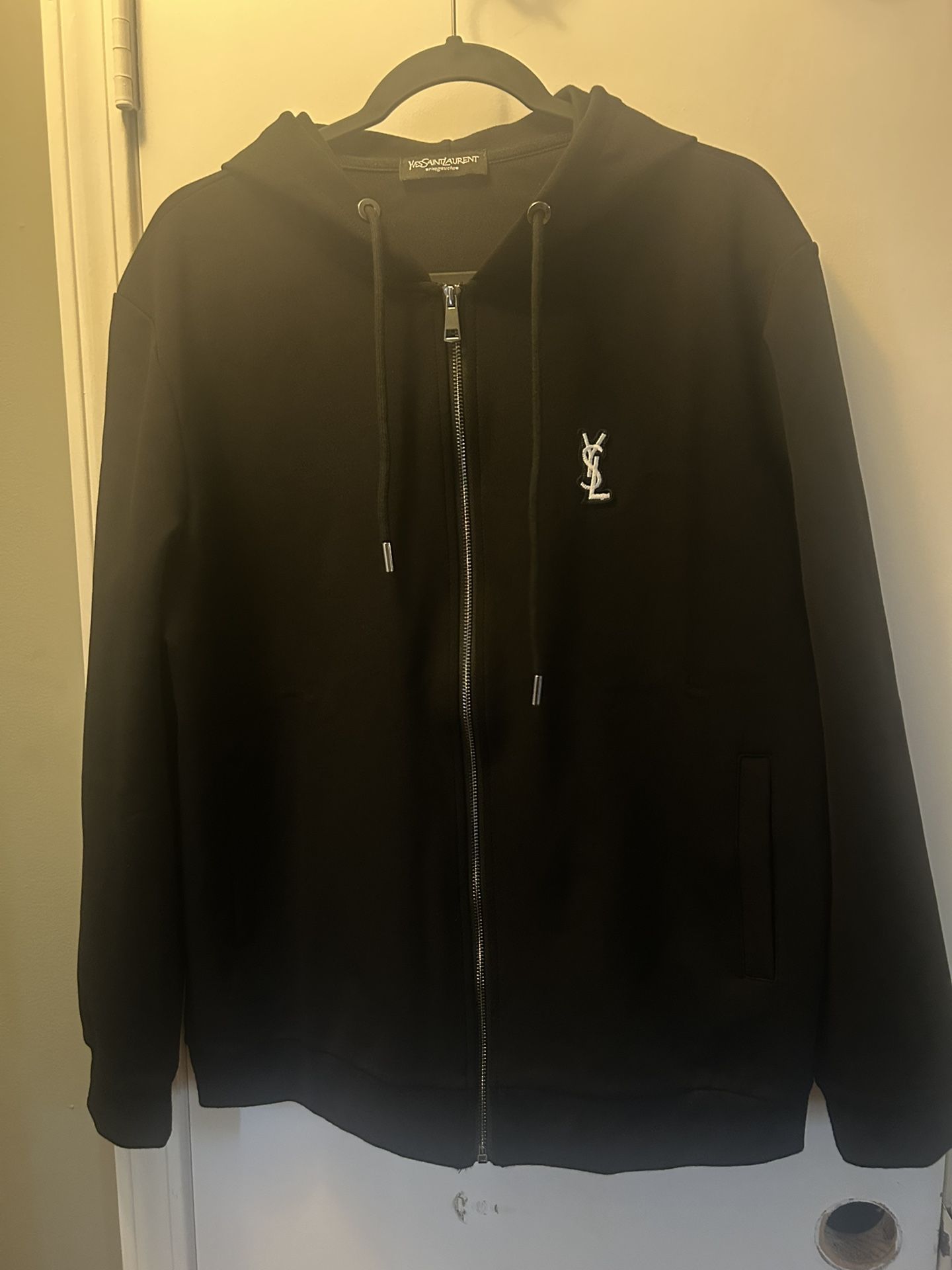 Ysl Men Disnger Jacket Black