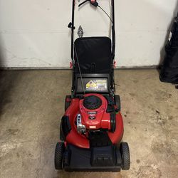 Troy built lawn mower