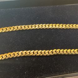 18K Yellow Gold Miami Cuban
