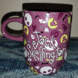 JACK SKELLINGTON PURPLE MUG