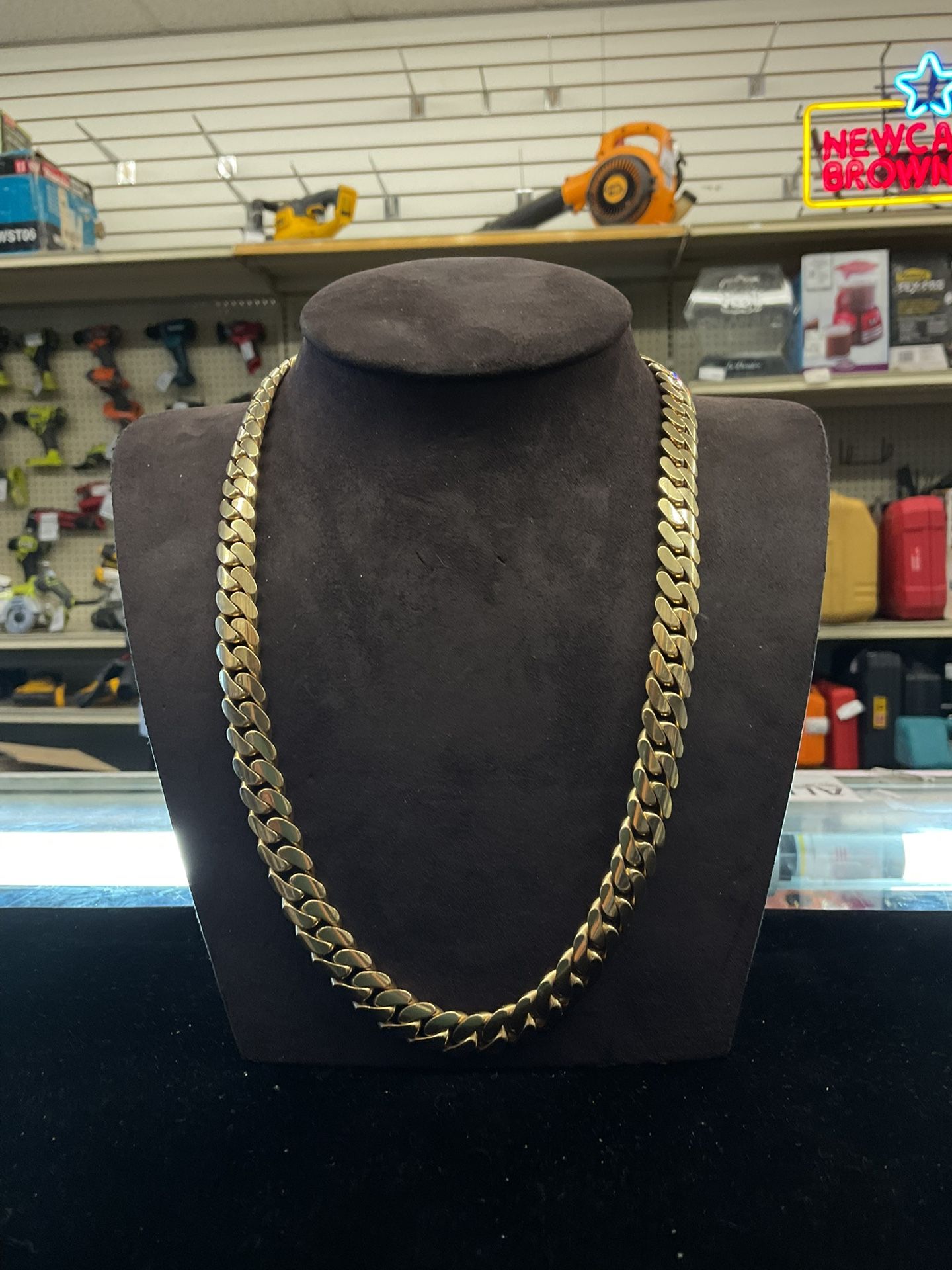 14K Miami Cuban Chain 39277-1 LL