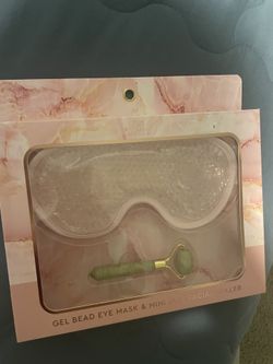 Gel Bead Eye Mask And  Facial Roller