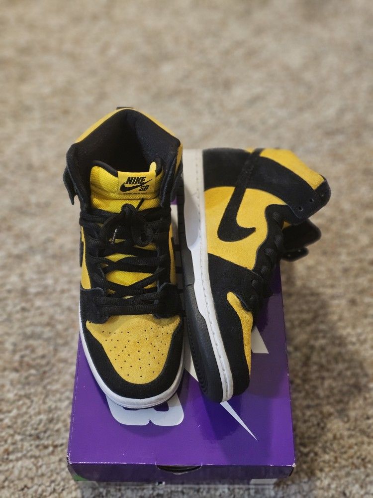 Nike SB Dunk HI "Reverse Goldenrod"