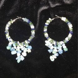 Ocean Quartz Earrings