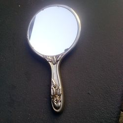 20th Century Solid Silver Mirror