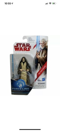 Star Wars Force Link Collection 3 3/4" Obi Wan Kenobi Figure MOC