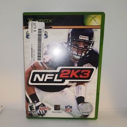 XBOX game NFL 2K3... see description 