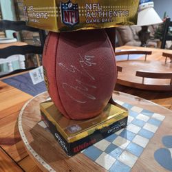 NFL AUTHENTIC GAME BALL - "THE DUKE" SIGNED BY JOEY BOSA - $260 OBO 