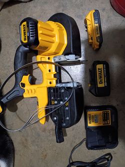 Cordless bandsaw DeWalt max